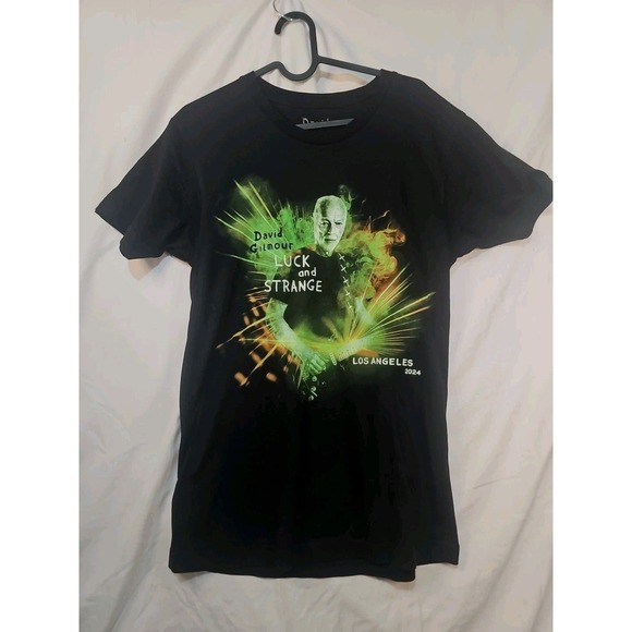Other - David GILmour  Luck And Strange Tour T- Shirt  Unisex , Small, Los Angeles 2024